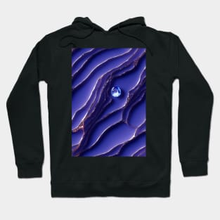 Jewel Pattern - Blue Sapphire, for a bit of luxury in your life! #4 Hoodie